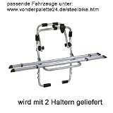 PORTE VELO HAYON STEELBIKE ALU A RAIL POUR 2 VELOS TÜV