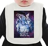 Same soul ネクタイを有する有機ビブ Medium