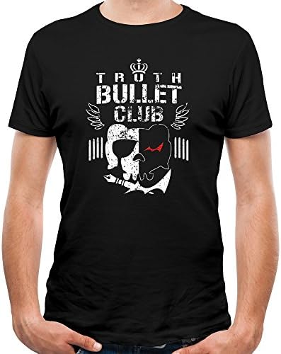 Mans Truth Bullet Club Danganronpa Monobear Black XL T-shirts