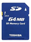 Toshiba SD-M6403B3 64MB SD card for e300,400,700 and 800 series