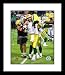 Brett Favre & Greg Jennings Framed Green Bay Packers 8x10 Photo - Record Breaking 421st TD on Should