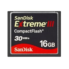 SanDisk EXTREMEIII コンパクトフラッシュ 16GB 30MB/Sec SDCFX3-016G-J31