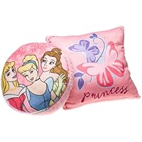 Disney Princess Decorative Pillow, Set of 2, Pink