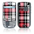 Red Plaid Design Protective Skin Decal Sticker for Palm Treo 680 Cell Phone