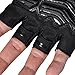 FIRELION Mens Cycling Gloves，Half Finger Bike Glove，MTB DH Road Bicycle Gloves，Padded Shock-Absorbing Anti-Slip Breathable Short Sports Gloves Unisex
