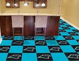 Fanmats Carolina Panthers Team Carpet Tiles
