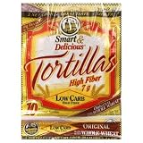 7 La Tortilla Factory Whole Wheat Low Carb Tortillas (Regular Size)