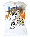Search : Mighty Fine Snoopy Peanuts " Street Gang " White T-Shirt