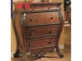 Drop Lid Secretary Bombe Chest Desk By Coaster Furniture