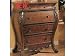 Drop Lid Secretary Bombe Chest Desk By Coaster Furniture