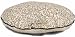 AlphaPooch Drifter Round Dog Bed, Black Berry Branch Fabric with Fleece, Small
