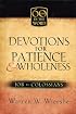 Devotions for Patience & Wholeness: Job & Colossians (60 Days in the Word)