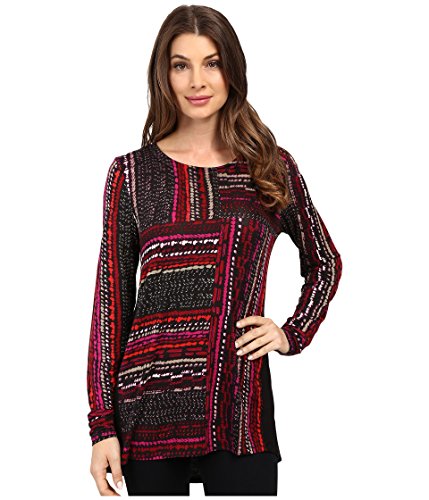 [ニックゾー] NIC+ZOE レディース Dotted Lines Handpainted Top トップス [並行輸入品]