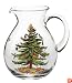 Spode Christmas Tree Glass Pitcher