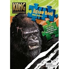 King Kong Jigsaw Book with Stickers (Kong)