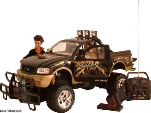 Childrens Toyshop  Toys : Radio Control Ford F-150 1:6 Scale Black 27Mhz