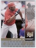 2007 MLB SP Rookie Edition LIMITED EDITION # 2 Justin Upton RC - Arizona Diamondbacks - Rookie Baseball Card - In Protective Display Case
