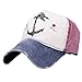 Binmer(TM)Men Women Baseball Cap Anchor Sun Outdoor Sport Snapback Hat (Blue)