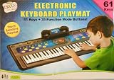 Fold away electronic keyboard  play mat