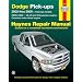 Dodge Pick-ups: 2002 thru 2005 - Full-size models 2WD & 4WD - V6 V8 and V10 gasoline engines & Cummins turbo-diesel engines (Haynes Repair Manual)