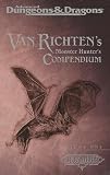  : Van Richten's Monster Hunter's Compendium, Vol One (AD&D 2nd Ed Fantasy Roleplaying, Ravenloft)