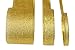 Ribbon Bazaar Metallic Lurex Ribbon 1/4 inch Gold 25 Yards