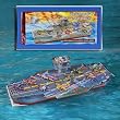 13" Paper Aircraft Carrier with 12 Classic Airplanes