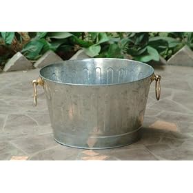 Click here to buy Silver Party Tub by Bliss Hammocks Inc..