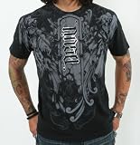 Red Chapter Mens Angel Devil Ambigram Shirt 3XL