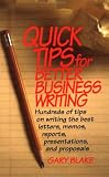 Quick Tips for Better Business Writing