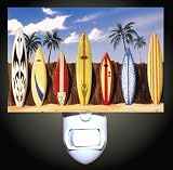 Surfboards Decorative Night Light