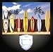 Surfboards Decorative Night Light