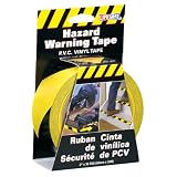 Buy Incom Manufacturing RE103 2-in X 36 Yards Yellow and Black Vinyl Hazard Warning