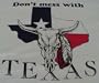 Don't Mess with Texas Cow Skull T-shirt
