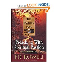 Preaching With Spiritual Passion (Pastors Soul)