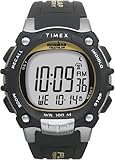 Timex Ironman Traditional 100-Lap w/ Flix System - Black/Silver/Yellow Watch