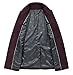 APTRO Men's Wool French Front Slim Fit Long Business Coat