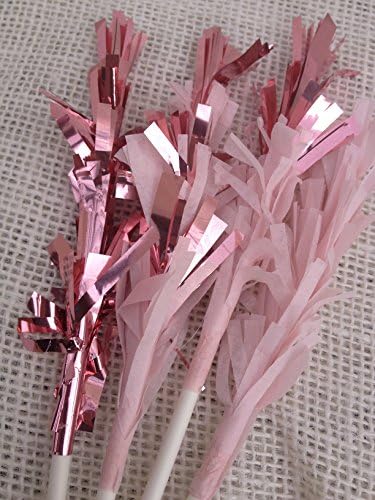 Handmade Light Pink Fringe Toppers