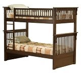 Product details for Colorado Twin/Twin Bunk Bed - Antique Walnut