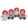 Raggedy Ann - wardrobe series (set of 4) by Russ Berrie