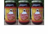 HOT BBQ Sauce by Smokin' Joe Jones Hot Flavor 3-Pack of 18oz. net weight glass jars.... by Smokin' Joe Jones LLC