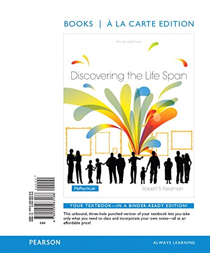 Discovering the Life Span Books a la Carte plus REVEL -- Access Card Package (3rd Edition)