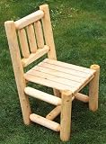Review Rustic Natural Cedar 3 / Cedar Log Dining Chair