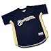 Milwaukee Brewers Authentic MLB Cool Base Batting Practice Jersey by Majestic Athletic (X-Large)
