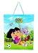 Dora the Explorer & Boots Large Plastic Bags w/ Handles - 12 Pack - Set 5