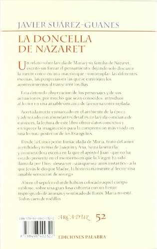 La doncella de Nazaret / The maiden of Nazareth: Historia de la virgen Maria / History of the Virgin Mary (Spanish Edition)