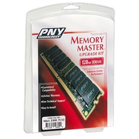 PNY 128 MB DIMM PC133 SDRAM Memory