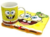 アメキャラ『スポンジボブ《口開け》』マグカップ＆プチタオルセット の評価・レビュー