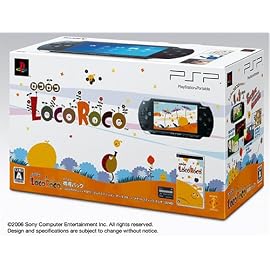 PSP 「プレイステーション・ポータブル」LocoRoco 得得パック(ブラック) 特典 オリジナルクリーナー付き