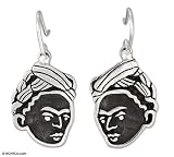 Earrings, 'For Frida' 0.8 W 1.6 L